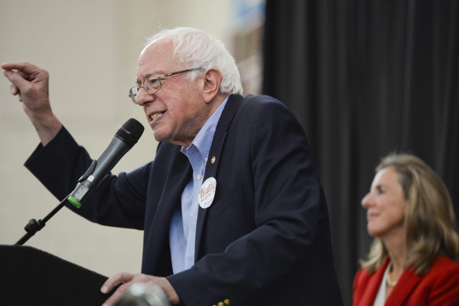 After losing to Clinton in the democratic primaries, Sanders endorsed Clinton and began campaigning for her. The Vermont senator stopped at CMU to campaign for Clinton and Katie McGinty. John Hamilton | Senior Staff Photographer