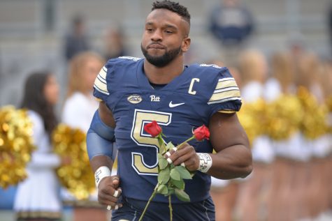 Pitt senior defensive end Ejuan Price tallied 13 sacks in 2016 to finish with 29.5 for his college career. Steve Rotstein | Contributing Editor 