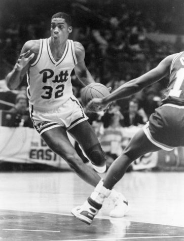Charles Smith is the leading scorer in Panthers history, finishing his career with 2,045 career points. Courtesy of Pitt Athletics