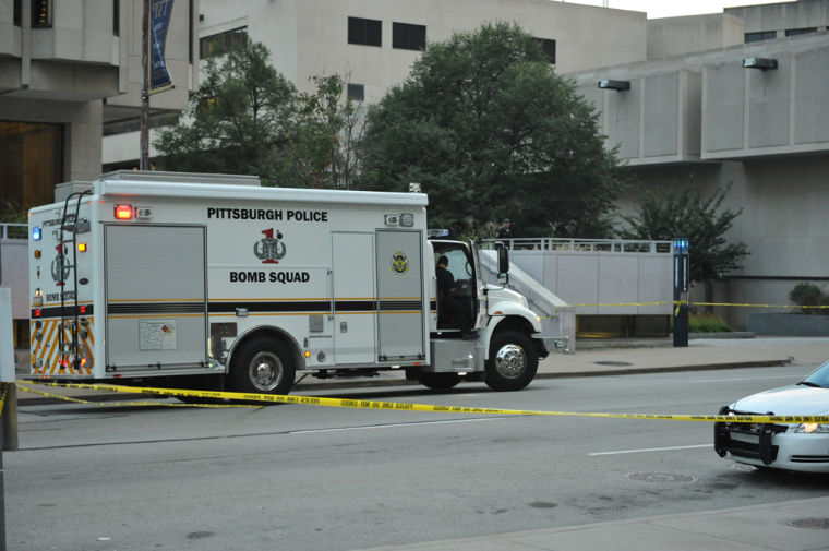 Suspicious Package on Forbes Avenue 9/18/13