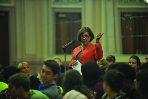 Chancellor forum receives varied opinions from students, alumni