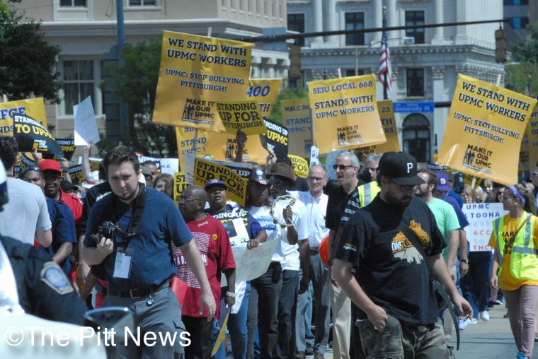 UPMC Workers Rally
