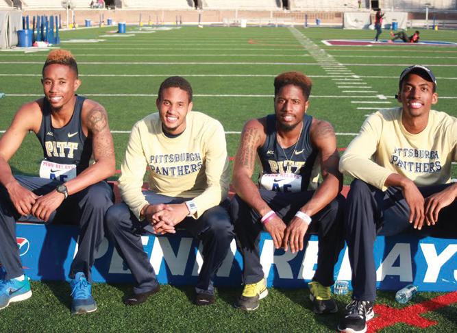 Track and Field: Men’s relay team prepares for NCAAs