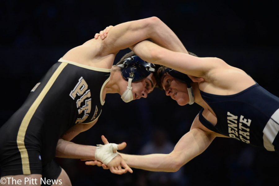 Penn State doubles up Pitt in marquee wrestling matchup