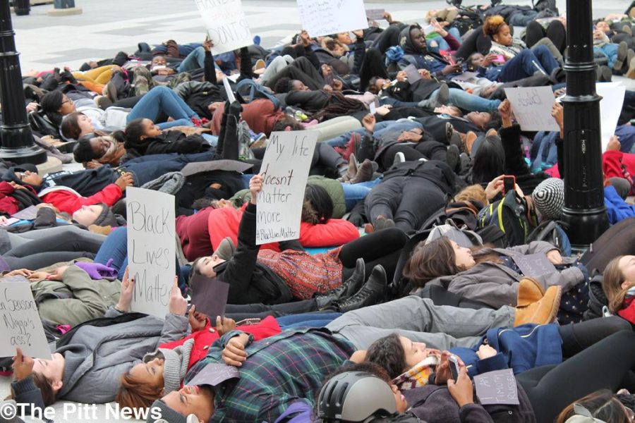 Gallery%3A++Die-in+Protest+at+Litchfield+Towers