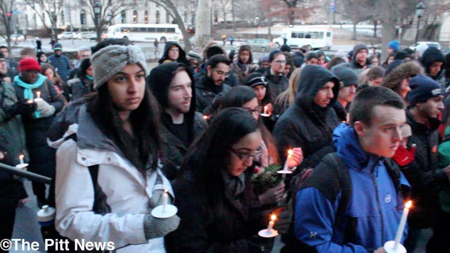 Muslim Student Association holds vigil for slain UNC students