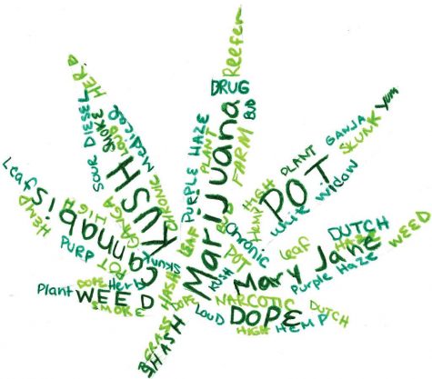 Varied marijuana slang terms