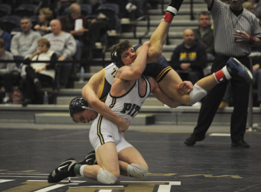 Dom Forys will serve as a leader for Pitt wrestling 
Pitt News File Photo