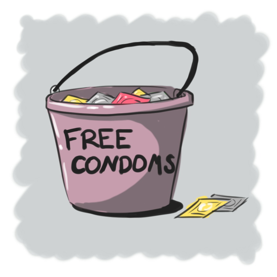 Pitts+Student+Health+Services+now+offers+condoms+free+of+charge+in+their+office.++Terry+Tan+%7C+Staff+Illustrator.
