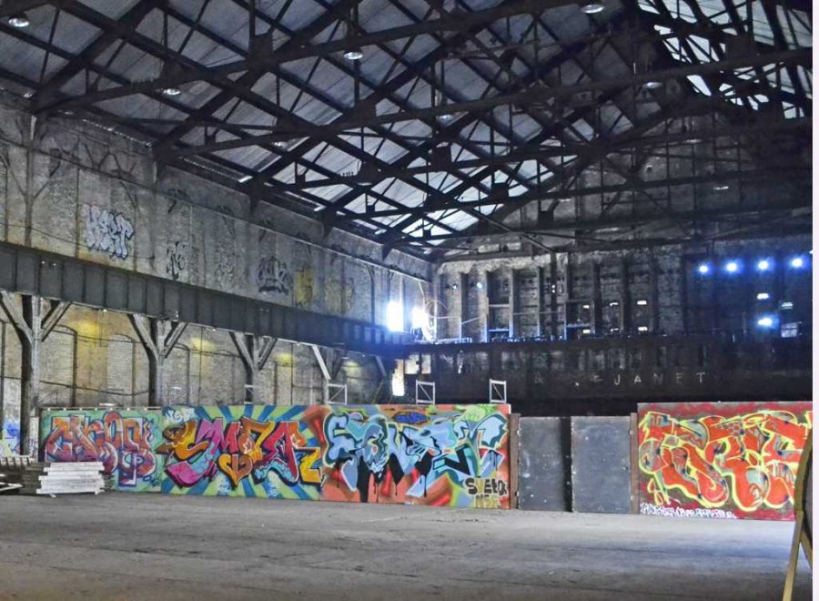 Carrie Furnace is a local hot spot for local graffiti.  Elaina Zachos | Staff Writer