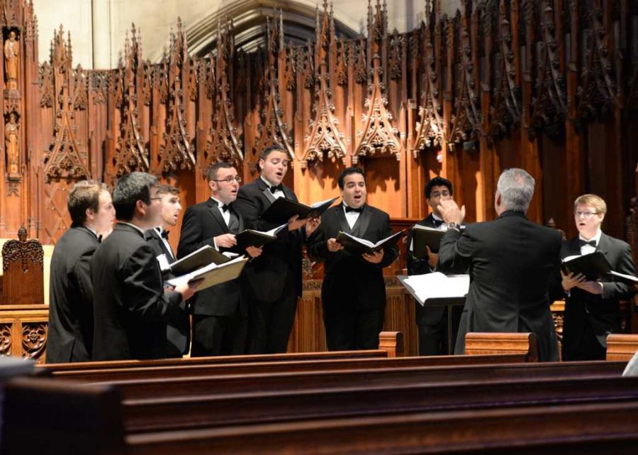 The Pantherhythms perform in concert at Heinz Chapel on Sunday.  Jeff Ahearn | Assistant Visual Editor