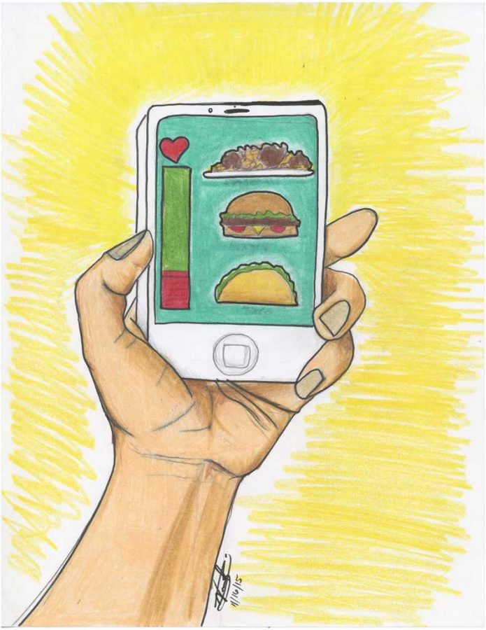 Health and diet apps are becomings increasingly popular. Victor Gonzalez | Staff Illustrator