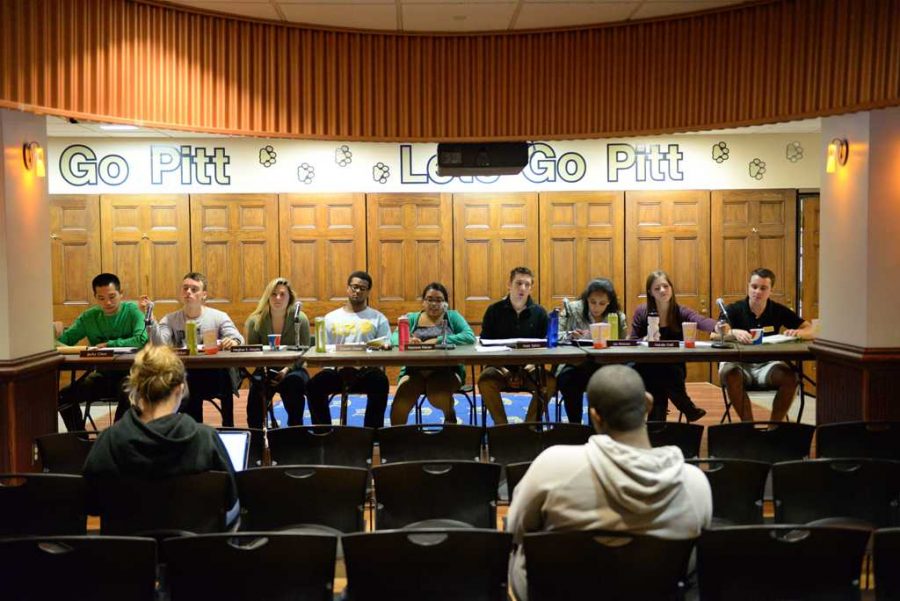 The Pitt News looks back on Student Government Board throughout the semester.  Wenhao Wu | Staff Photographer