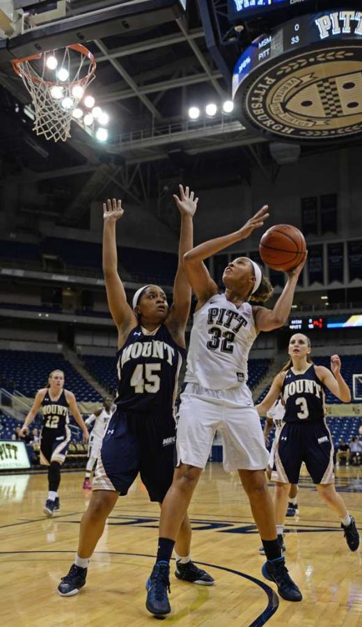 Kalista Walters scored thirteen points in Pitts loss on Thursday against Syracuse. Valkyrie Speaker | Staff Photographer