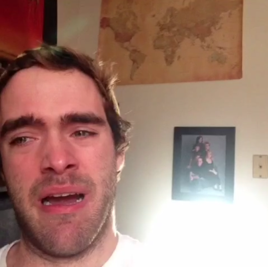 Nathan Enick cries about his lack of money for chicken nuggets in his most popular vine.