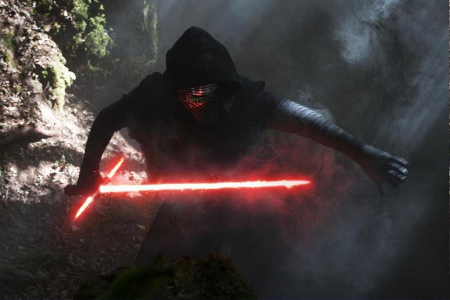 Adam Driver in Star Wars: The Force Awakens. (Photo courtesy Lucasfilm/TNS)