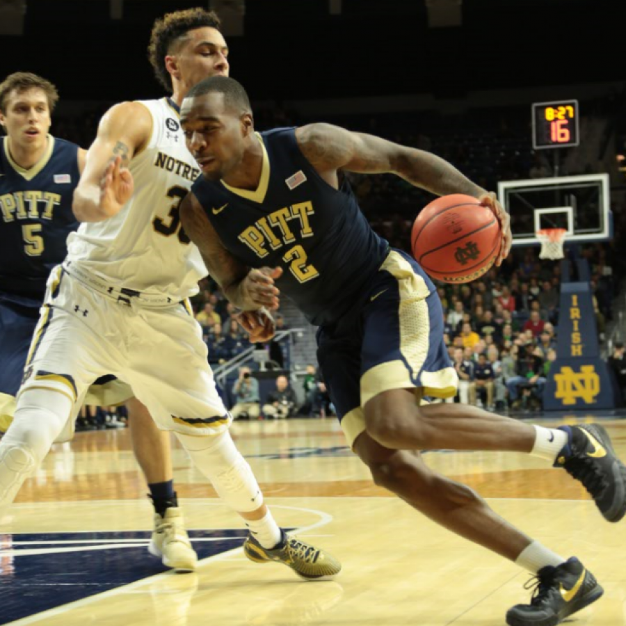 Michael Young led Pitt with 25 points on Saturday. Nikki Moriello | Visual Editor