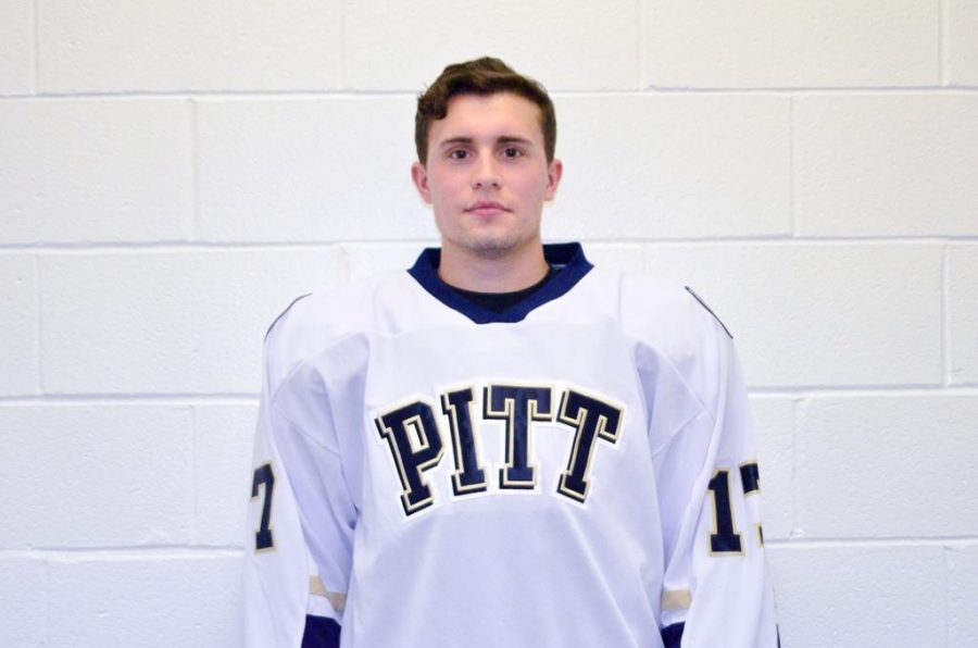 Johnny Finger.  Photo courtesy of Pitt Hockey Team