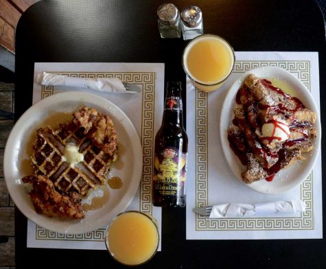 A brunch spread at Peter's Pub. Photo by Stephen Caruso.