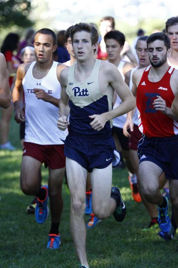 First-year Nick Wolk will race at the NCAA Mid-Atlantic Regionals over the weekend. Courtesy of Pitt Athletics
