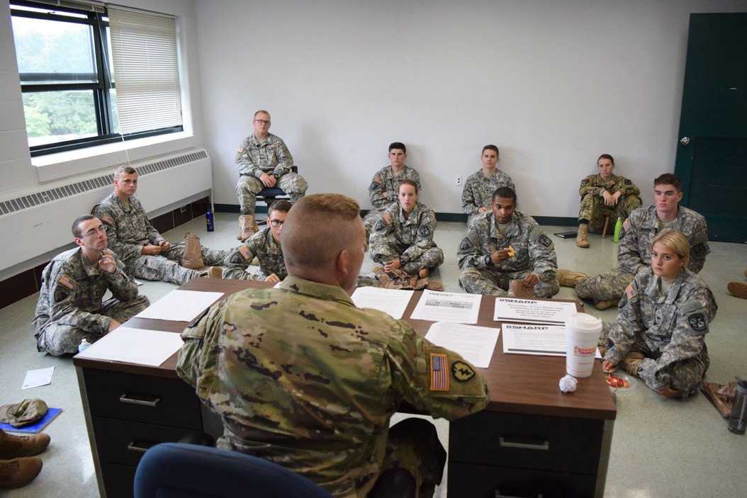 Army ROTC trains for sexual assault awareness, suicide prevention
