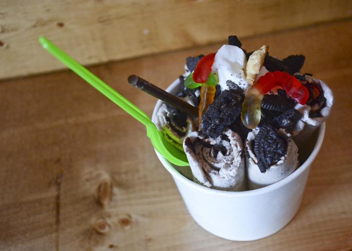 The+Oreo+Overload+is+a+popular+pick+amongst+patrons+at+NatuRoll+in+Lawrenceville.+Stephen+Caruso+%2F+Senior+Staff+Photographer.