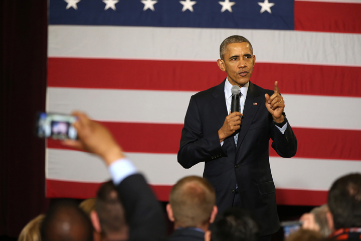 President Barack Obama will be speaking in Pittsburgh Thursday as part of the Frontiers Conference. | Terrence Antonio James, TNS