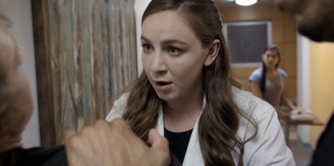 Dr. Jamison, played by Cassidy Davis, faces her own mental issues during "Ward."| Courtesy Zack Williams