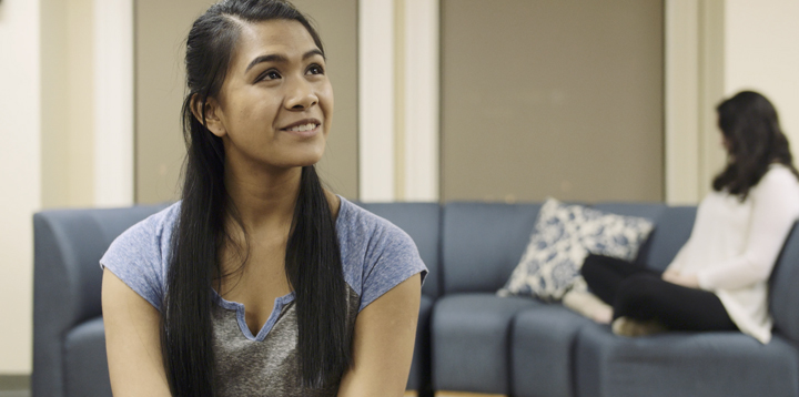 Andy (Alex Manalo) recovers at a psych ward after a friend finds her in a catatonic state.| Courtesy Zack Williams