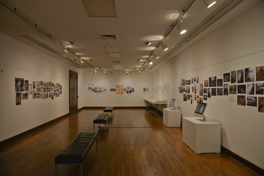 The University of Pittsburgh Art Gallery, located in the Frick Fine Arts Building, will show two concurrent exhibitions through Dec. 9. Katie Krater | Staff Photographer
