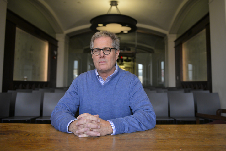 Pulitzer Prize finalist and former Dallas Morning News reporter Doug Swanson was recently hired by Pitt to teach journalism. Katie Krater | Staff Photographer