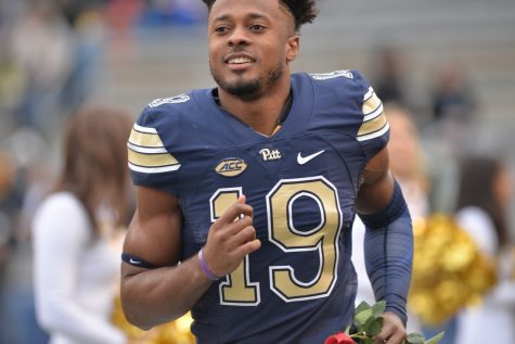 Senior wide receiver Dontez Ford finishes his Pitt career with 843 receiving yards and five touchdowns. Steve Rotstein | Contributing Editor