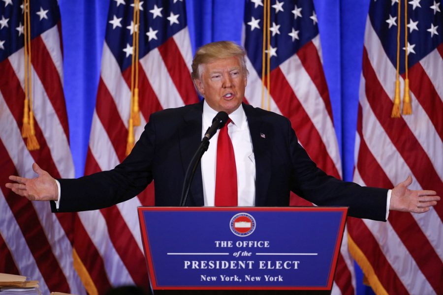 President-elect Donald Trump will become the 45th president on Jan. 20.|Gary Hershorn/Zuma Press/TNS