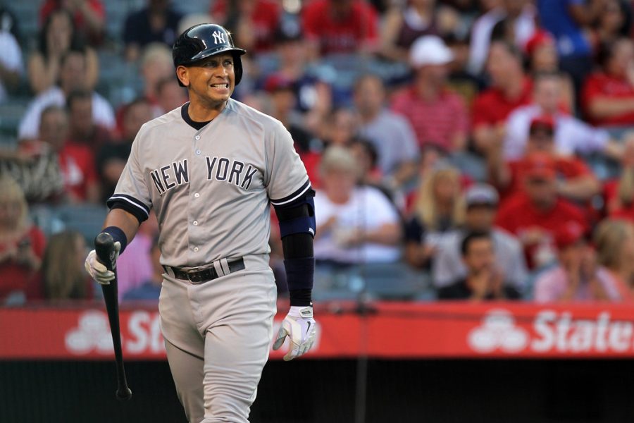 The+New+York+Yankees%26apos%3B+Alex+Rodriguez+reacts+after+striking+out+against+the+Los+Angeles+Angels+at+Angel+Stadium+of+Anaheim%2C+Calif.%2C+on+Tuesday%2C+June+30%2C+2015.+%28Rick+Loomis%2FLos+Angeles+Times%2FTNS%29