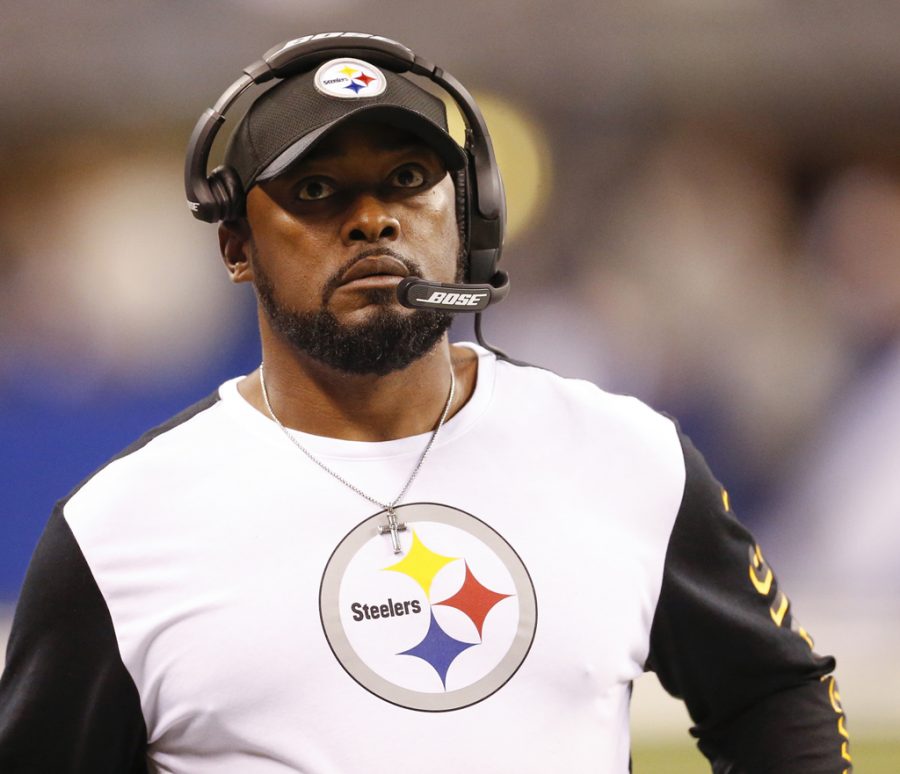 Pittsburgh Steelers head coach Mike Tomlin looks on during the first half against the Indianapolis Colts on Nov. 24. Sam Riche/TNS