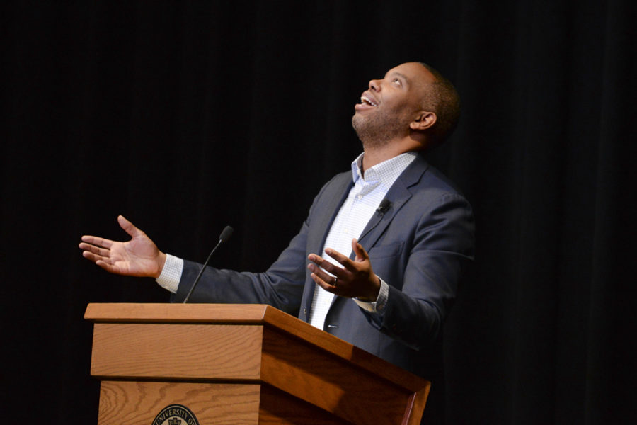Ta-Nehisi Coates spoke to a packed crowd Monday night. Stephen Caruso | Online Visual Editor