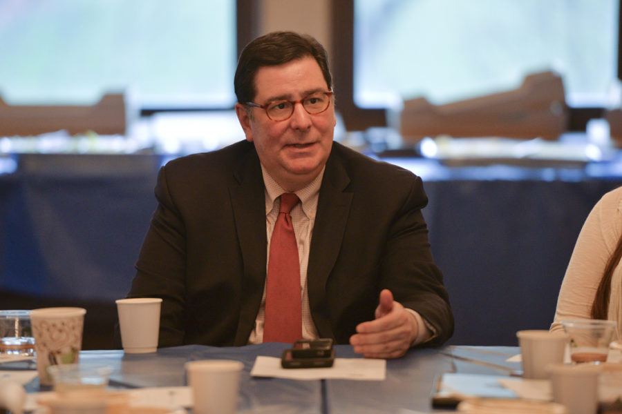 Mayor Bill Peduto talked to Student Government Boards from numerous Pittsburgh colleges. John Hamilton | Visual Editor