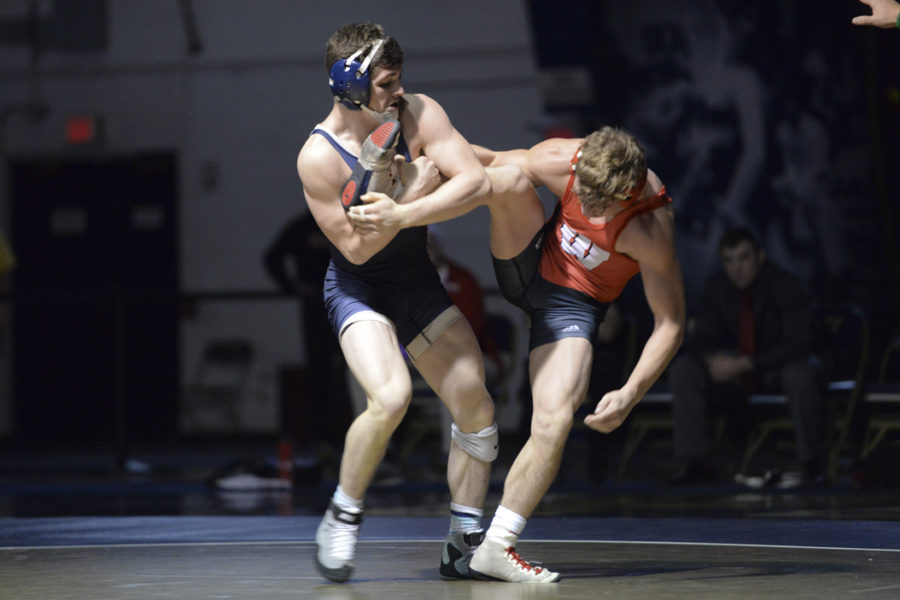 Dom Forys lost against Bryan Landry from Buffalo in the Round of 16 Thursday, taking him out of title contention. Meghan Sunners | Assistant Visual Editor