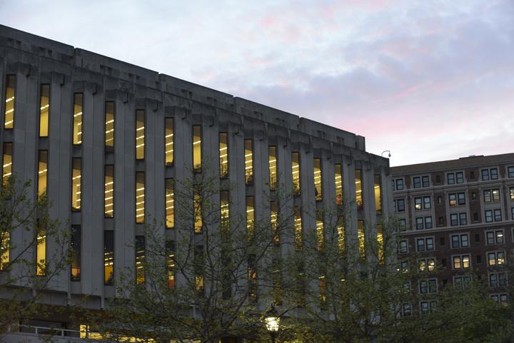 Spring cleaning: [finally] taking the asbestos out of Hillman Library