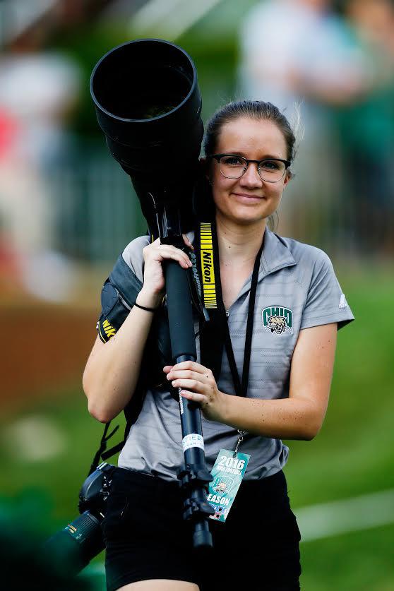 Sarah Stier is a student photojournalist at Ohio University and has experienced sexism in the industry. (Photo courtesy of Sarah Steir)