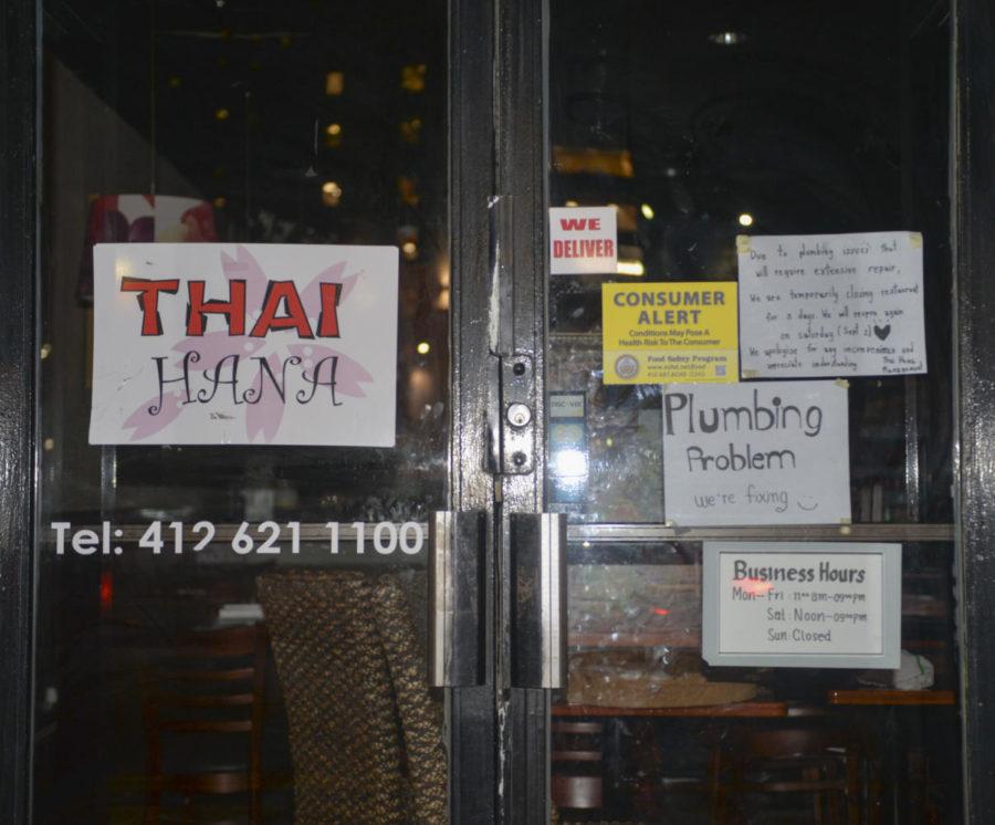 Thai Hana is expected to reopen on Saturday, September second. (Photo by Kyleen Considine | Visual Editor)