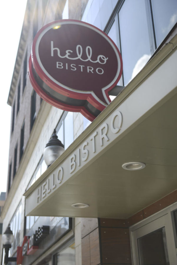 Hello Bistros cuisine features a variety of salads and burgers. (Photo by Anna Bongardino | Visual Editor)