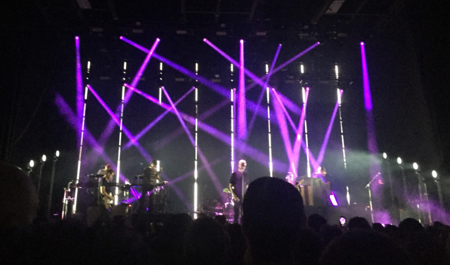 The National, an indie rock band from Cincinnati, played at Stage AE Saturday night. (Photo courtesy of Lexi Kennell) 