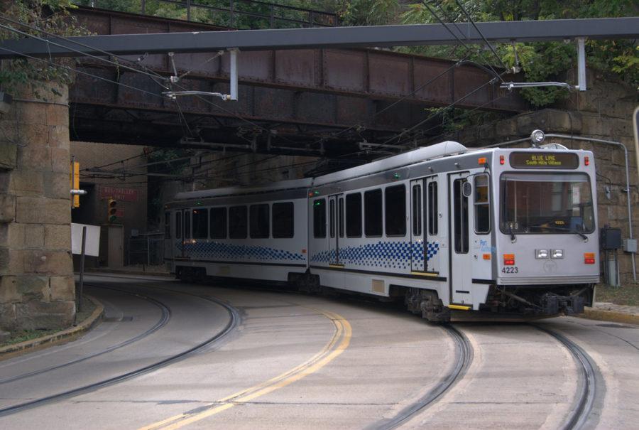 The Port Authority of Allegheny County proposed a new system in which armed guards would be stationed on the route of Pittsburgh Light Rail trains from the North Side through Downtown and into the South Hills. (Photo via Flickr)