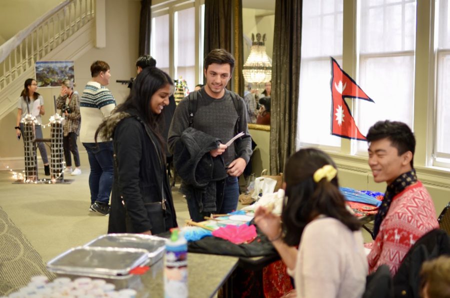 Pitt’s Asian, Korean, Vietnamese, Chinese American and Filipino students alliances each hosted an exhibit pertaining to a city of their culture at the XSA Asian Culture Fair in the O’Hara Student Center Saturday. (Photo courtesy of Chinese American Student Association)