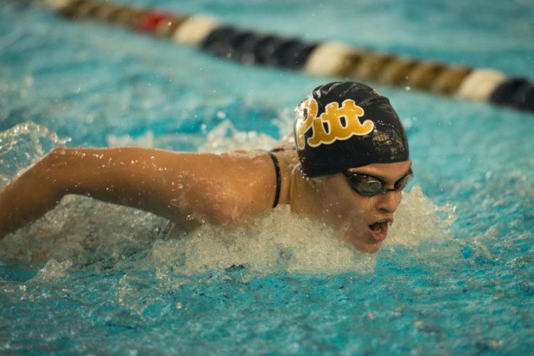 Pitt swim finds mixed results in Morgantown