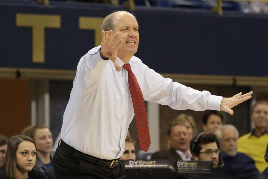 Former mens basketball coach Kevin Stallings was fired from the program on Thursday, but details of his departure remain unclear. (Photo by Thomas Yang | Visual Editor)