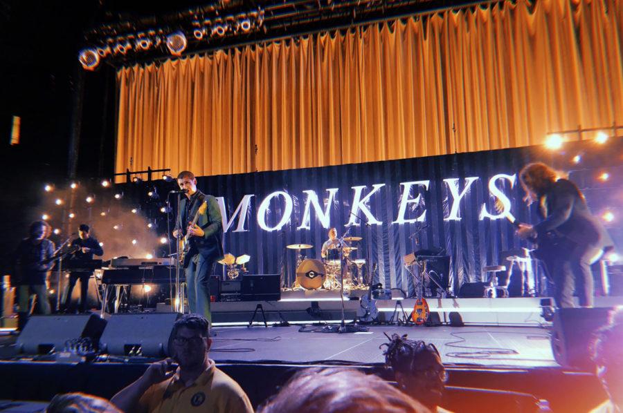 The Arctic Monkeys performed at the Petersen Events Center July 31. (Photo courtesy of Abbie Tesfay)
