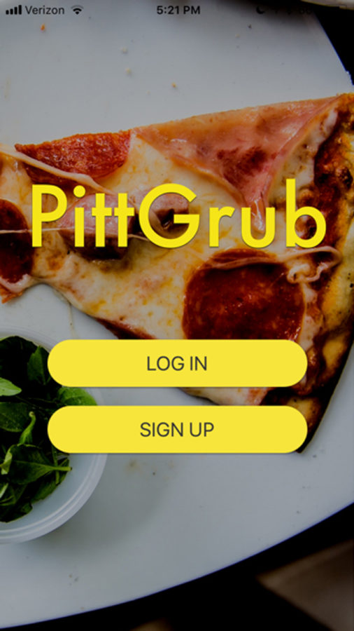 PittGrub is not yet available for download but students are able to sign up for updates that will inform them when the app is finished. (Courtesy of Alexandros Labrinidis)