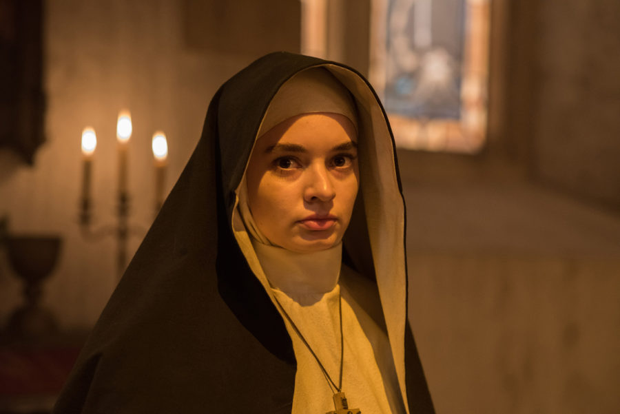 Ingrid Bisu plays Sister Oana in “The Nun,” a horror film released Thursday.